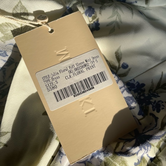 MESHKI Julia floral dress S brand new - Picture 10 of 12